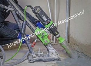 Khoan rút lõi bê tông Đồng Nai giá rẻ