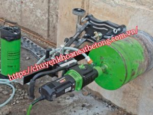 Khoan rút lõi tường, cột, đà, dầm bê tông tại quận 12, thi công nhanh chóng, giá ưu đãi