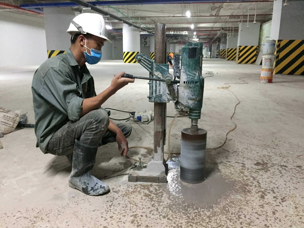 Chúng tôi chuyên cung cấp các dịch vụ khoan cắt, đục phá bê tông