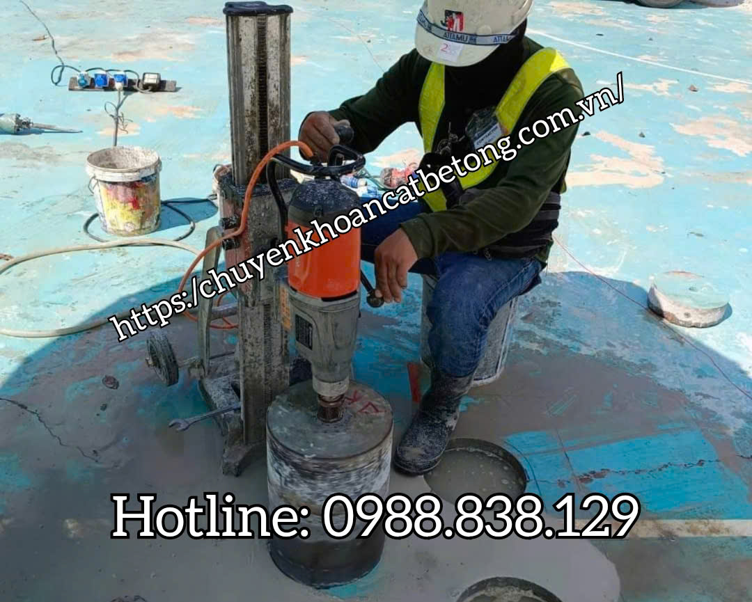 Thi công khoan sàn bê tông tại Bình Dương chuyên nghiệp, giá ưu đã