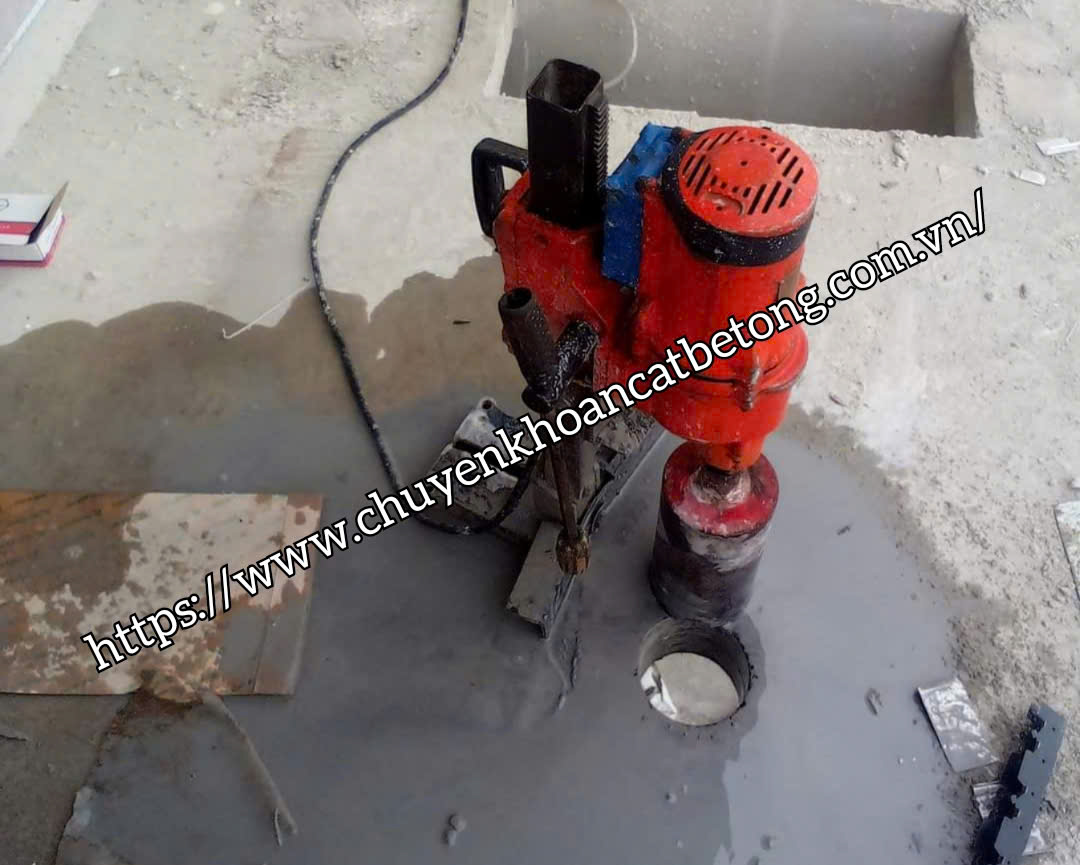 khoan sàn bê tông tại huyện Phú Giáo chuyên nghiệp