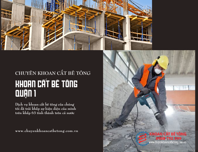 dịch vụ khoan cắt bê tông tại tphcm