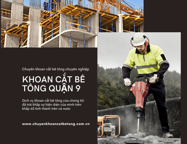 Chuẩn bị đầy đủ các trang thiết bị Khoan Cat Be Tong Quan 9 2