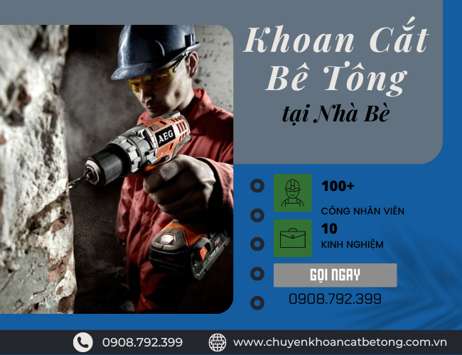 giá khoan cắt bê tông tại nhà bè giá khoan cắt bê tông tại nhà bè