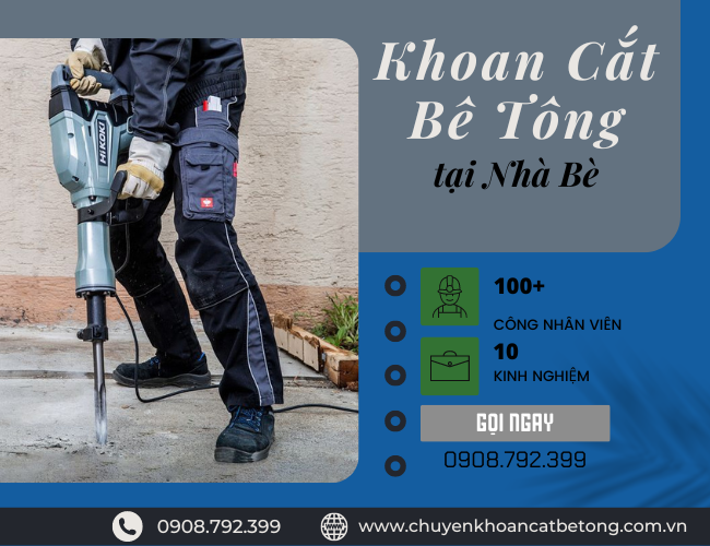 Dịch Vụ Khoan Cắt Bê Tông Nhà Bè Dịch Vụ Khoan Cắt Bê Tông Nhà Bè