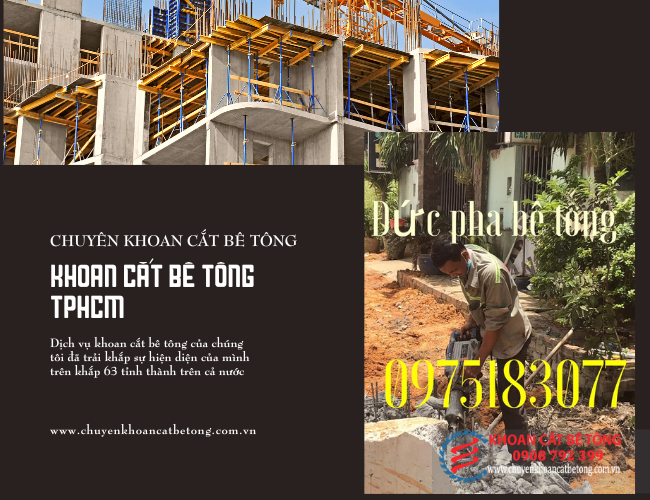 Tiết kiệm tiền và sức lực dịch vụ khoan cắt bê tông