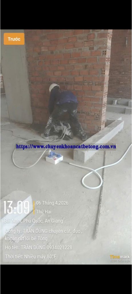 Khoan Rút Lõi Bê Tông TPHCM 0934 021 228 - Khoan Lỗ Sâu, Độ Chính Xác Tuyệt Đối