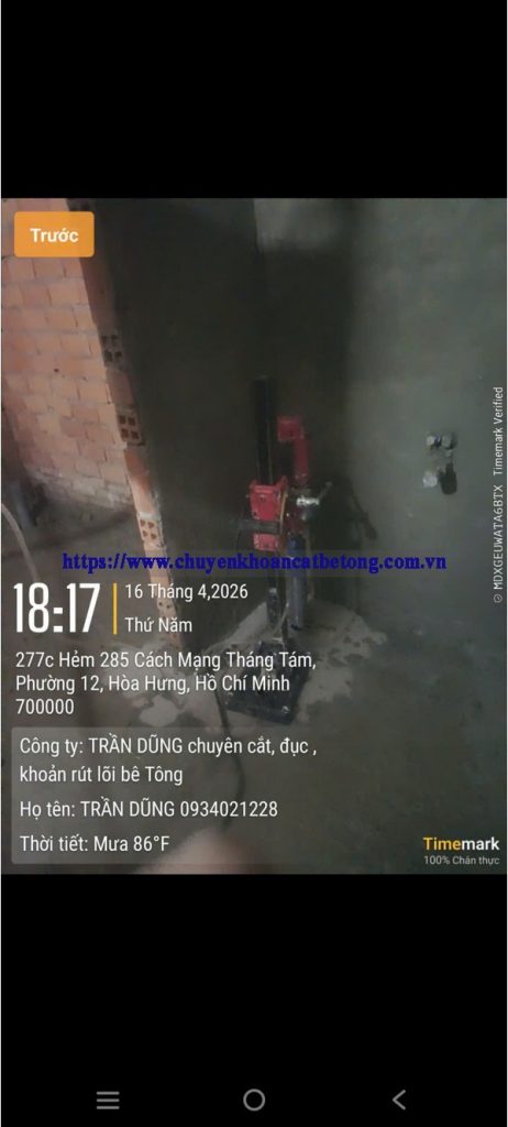 Khoan Cắt Bê Tông Tân Bình - Thi Công An Toàn, Kết Cấu Vững Chắc #TOP1