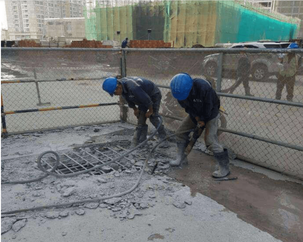 Đục Phá Nền Nhà Xưởng Bình Dương 2026 - Thi Công Nhanh, Không Rung Lắc